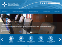 Tablet Screenshot of centralbasin.org
